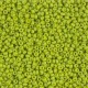 Miyuki rocailles Perlen 11/0 - Matted opaque lime 11-2316